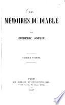 Les mémoires du diable par Frédéric Soulié