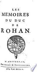 Les mémoires du duc de Rohan
