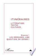 Les mémoires, une question de genre ?
