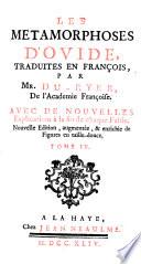 Les metamorphoses d'Ovide