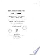Les métamorphoses d'Ovide[Livre]