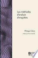 Les méthodes d’analyse d’enquêtes