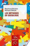 Les méthodes en sociologie