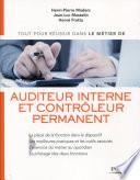 Les métiers d'auditeur interne et de contrôleur permanent