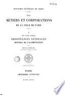 Les métiers et corporations de la ville de Paris