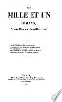 Les mille et un romans, nouvelles et feuilletons