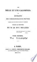Les mille et une calomnies