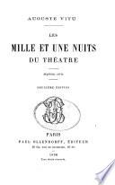 Les mille et une nuits du théâtre