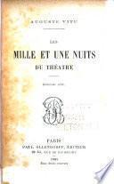 Les milles et une nuits du théâtre