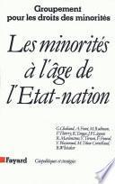 Les Minorités à l'âge de l'Etat-nation