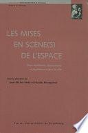 Les mises en scène(s) de l’espace