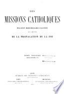 Les Missions catholiques