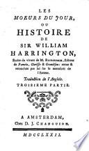 Les moeurs du jour, ou Histoire de sir William Harrington