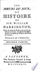 Les moeurs du jour, ou histoire de sir William Harrington