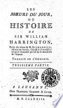 Les moeurs du jour, ou histoire de sir William Harrington