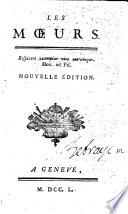 Les Moeurs