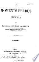 Les moments perdus