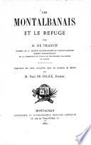 Les Montalbanais et le Refuge par H. de France