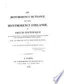 Les Montmorency de France et les Montmorency d'Irlande; ou, Précis historique des démarches faites