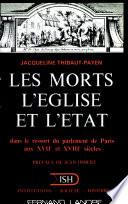 Les morts, l'Église et l'État