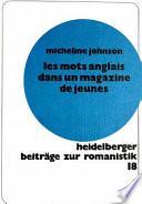 Les mots anglais dans un magazine de jeunes