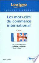 Les mots-clés du commerce international