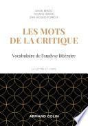 Les mots de la critique