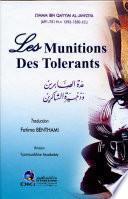 LES MUNITIONS DES TOLERANTS