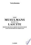 Les musulmans dans la laïcité