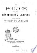 Les mystères de la police [Auguste Vermorel]