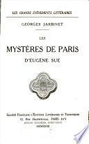 Les mystères de Paris d'Eugène Sue