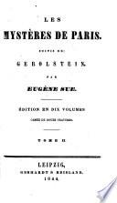 Les mystéres de Paris. Suivis de: Gerolstein