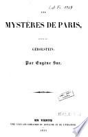 Les mystères de Paris, suivis de: Gérolstein