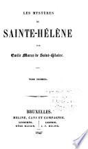 Les mystères de Sainte Hélène