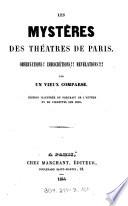 Les mystères des théatres de Paris