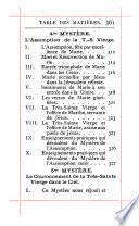 Les mystères du Rosaire exposés et médités, d'après Loui de Grenade