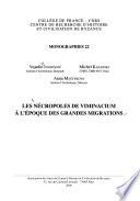 Les nécropoles de Viminacium à l'époque des grandes migrations
