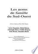 Les noms de famille du Sud-Ouest