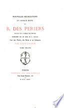 Les nouvelles récréations et Joyeux deviz de B. Des Periers