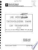 Les nouvelles technologies dans les transports fin du XX ème siècle, début du XXI ème