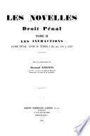 Les novelles, corpus juris belgici