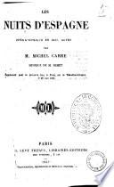 Les nuits d'Espagne opera-comique en deux actes par M. Michel Carre