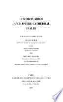 Les obituaires du chapitre cathédral d'Albi