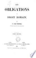 Les Obligations en Droit Romain