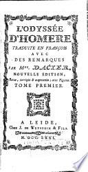 Les oeuvres d'Homere: L'Odyssée