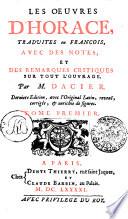 LES OEUVRES D'HORACE