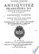 Les oeuvres de fev. M. Claude Fauchet
