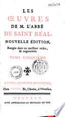 Les oeuvres de M. L'abbé de Saint Réal