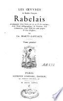 Les oeuvres de Maistre François Rabelais