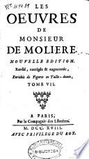 Les oeuvres de monsieur de Moliere